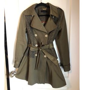 Steve Madden Double Breasted Jacket Size Medium